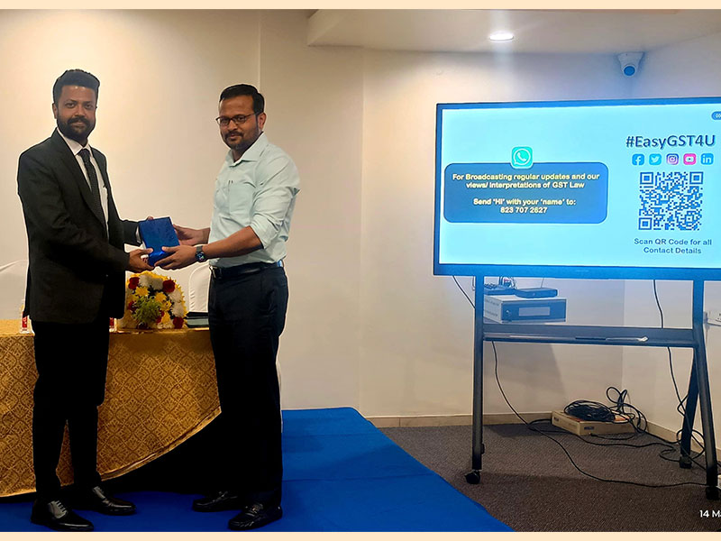 Session on Investments & Financial Planning at CGST Kolhapur Commissionerate March 2026